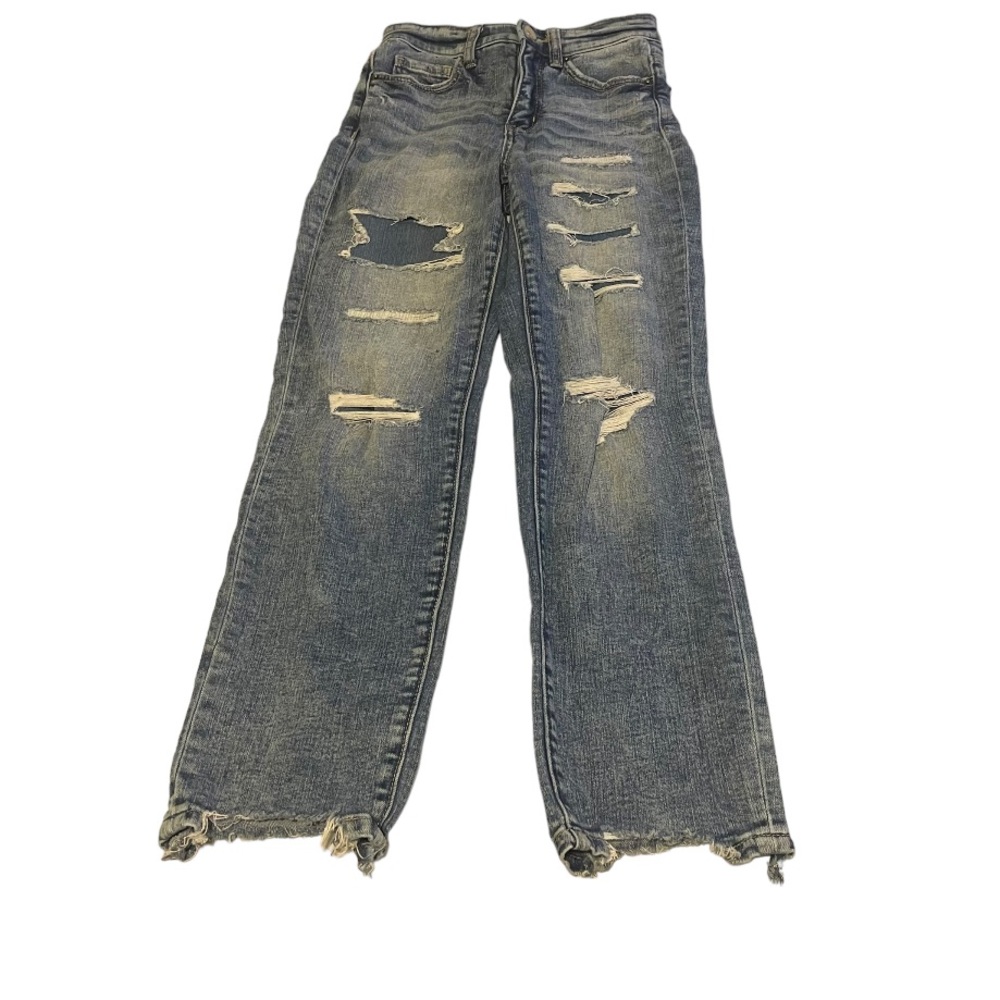 BKE Denim‎ Parker Jeans Women Size 23 Blue Universal Fit High Rise Casual Solid